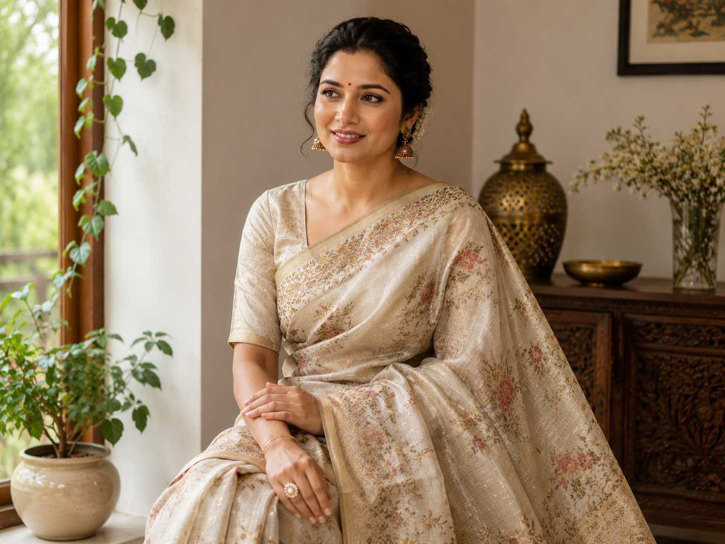 Chanderi Silk Saree