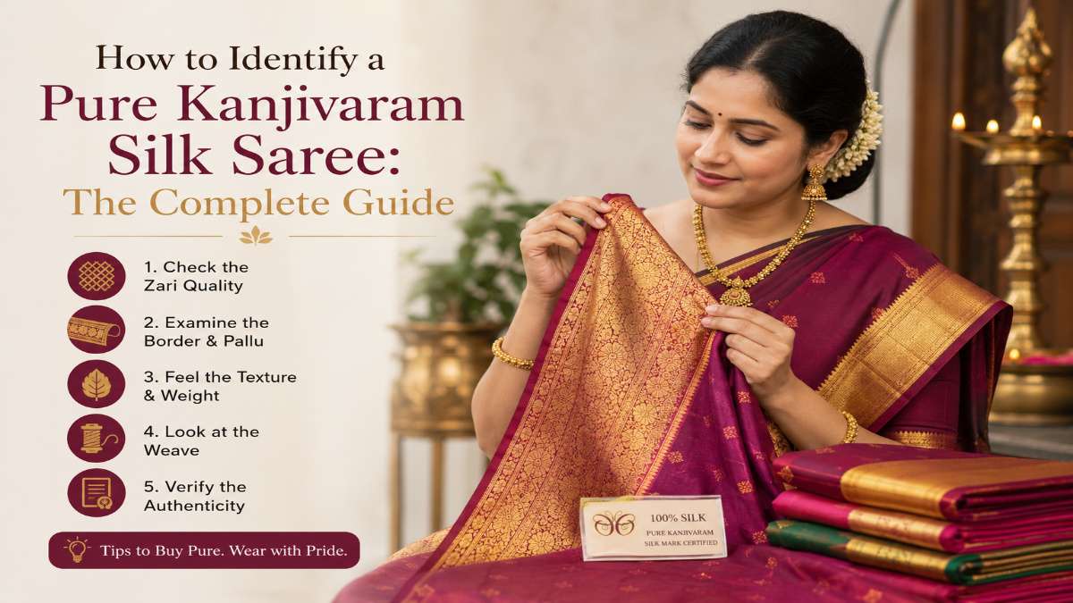 How to Identify a Pure Kanjivaram Silk Saree