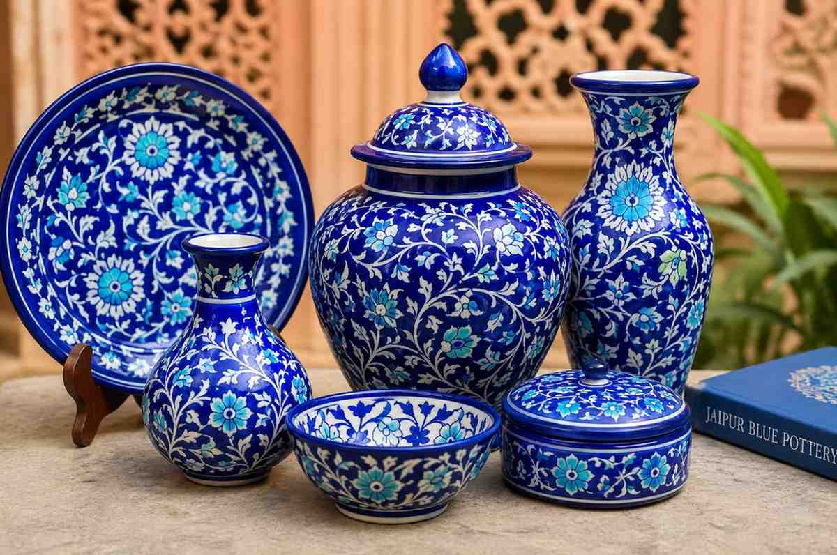 Blue Pottery